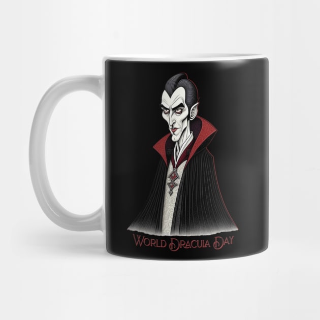 World Dracula Day, vampire by HolidayBug